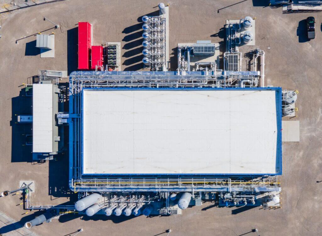 Aerial view of Commercial Project